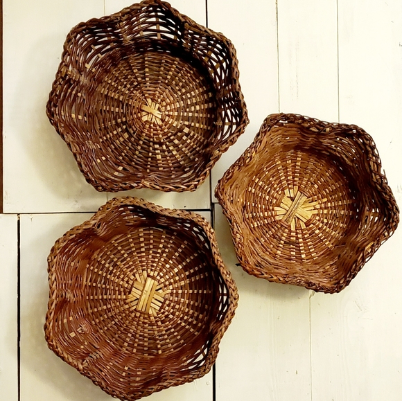 Vintage Other - 🆕️ VTG Boho Basket Set